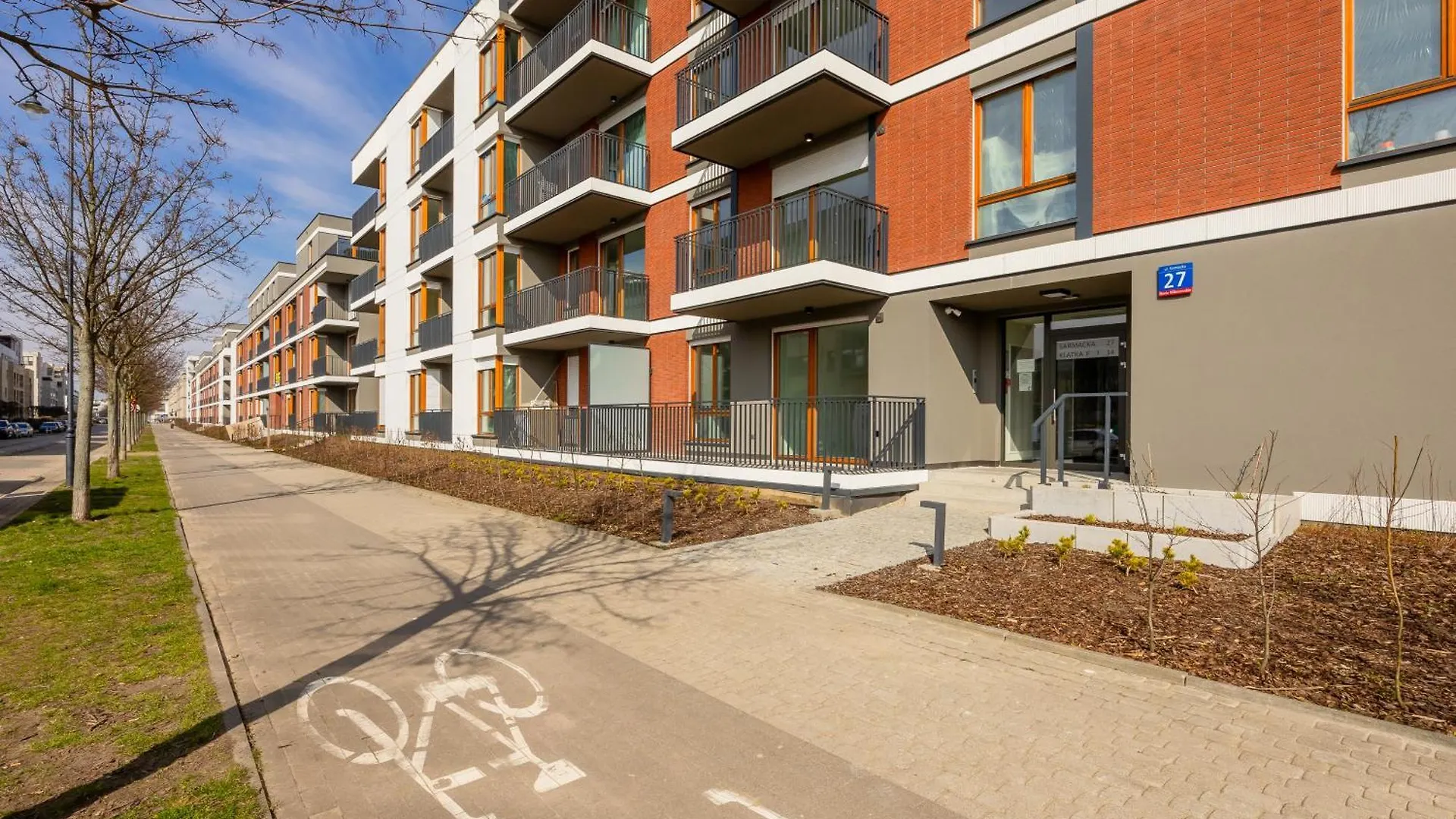 Sarmacka 27 Studio 3-Close To Medicover And Paley Warsaw Apartment